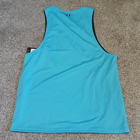 Under Armour Project Rock Training Reversible Tank Top Men's Size Small (NWT) - Picture 2 of 9